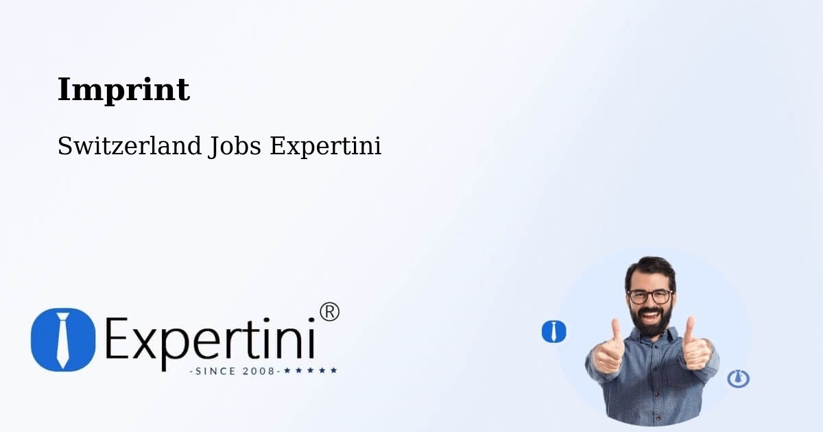 Imprint – Fraubrunnen - Switzerland Jobs Expertini